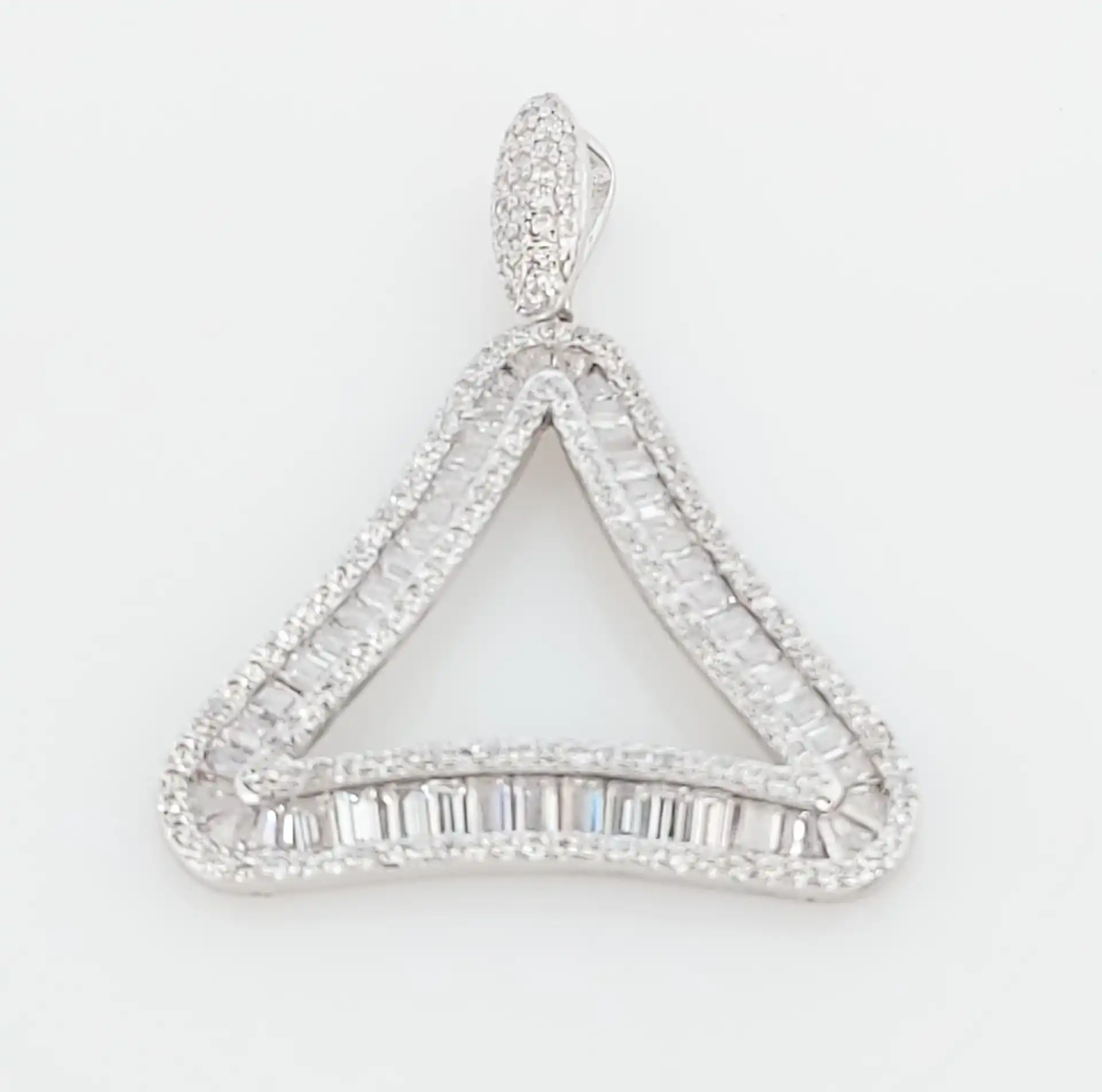 תליון כסף 925 תוצרת איטליה משובץ באבן זרקוניה