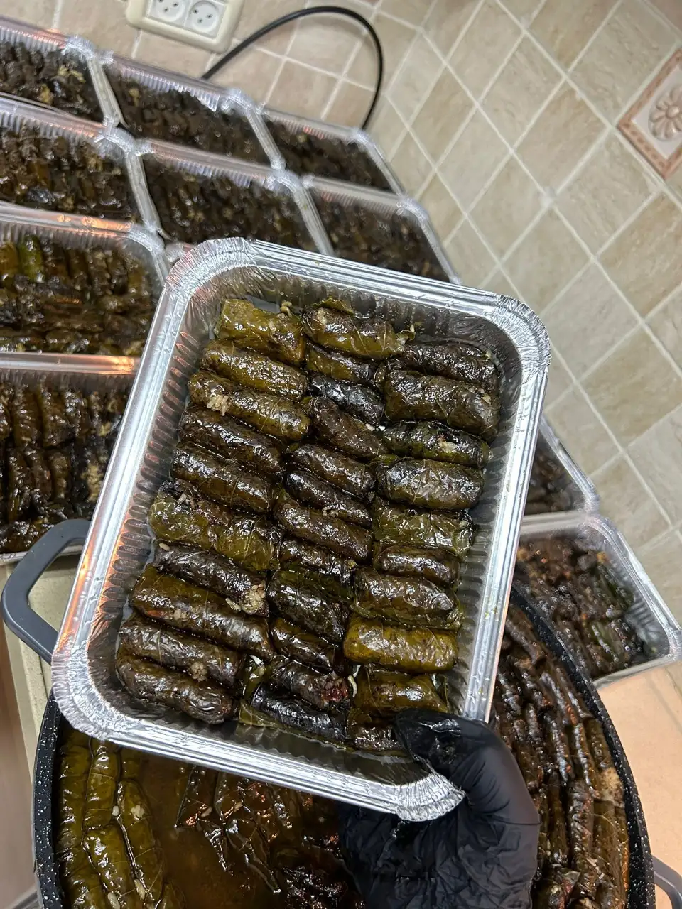 עלי גפן ממולאים