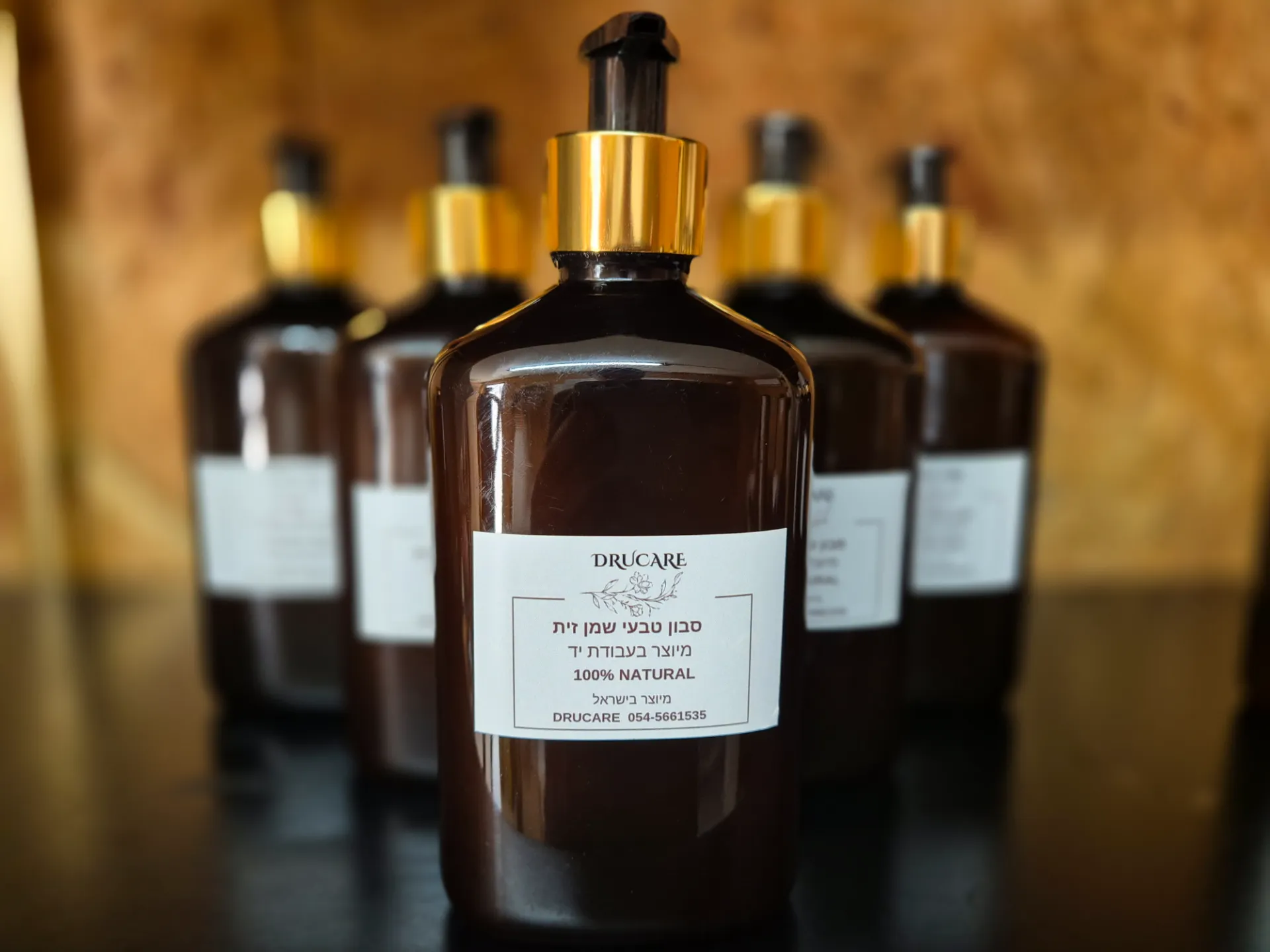 סבון שמן זית טבעי 400 מיל