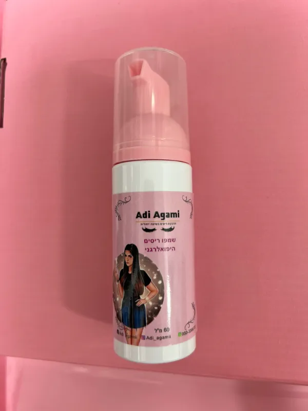 שמפו לריסים אל דמע לעיניים רגישות