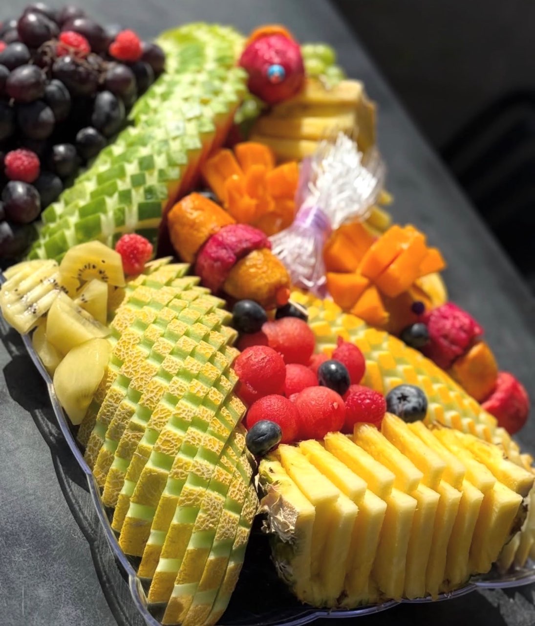 מגש פירות  מלבן L