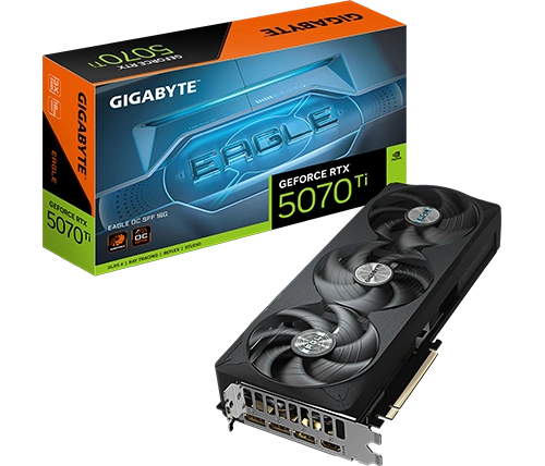 כרטיס מסך Gigabyte GeForce RTX 5070 Ti EAGLE OC SFF 16GB DDR7