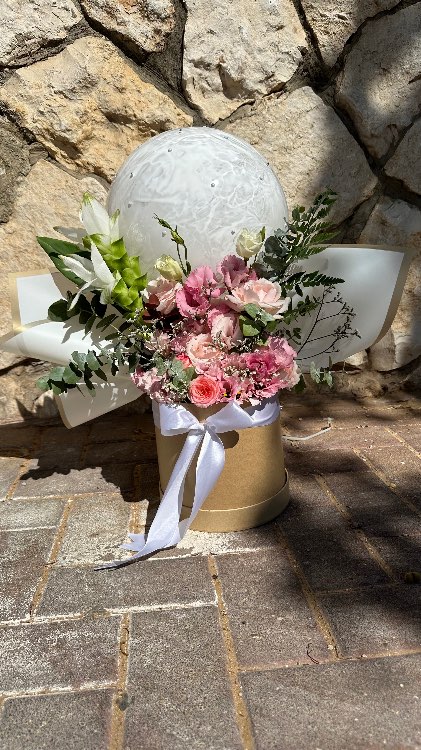 קופסא גדולה מזל עם בלון