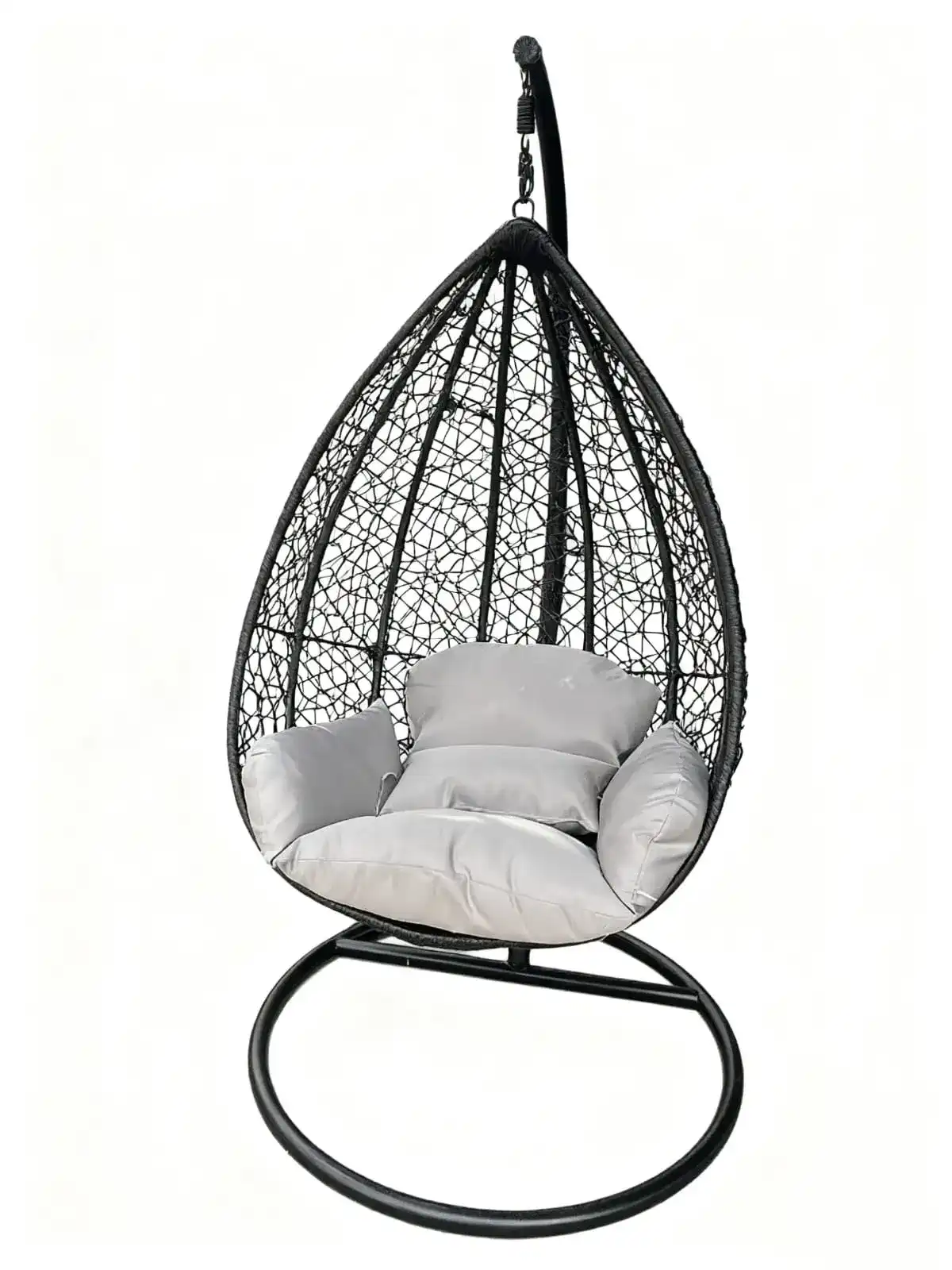 ערסל מעוצב יחיד צבע שחור