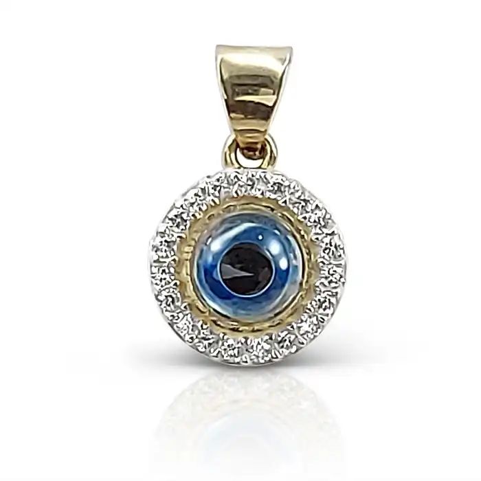 תליון זהב נגד עין הרע