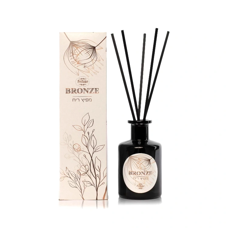 מפיץ ריח דפיוזר מקלות שחורים – BRONZE