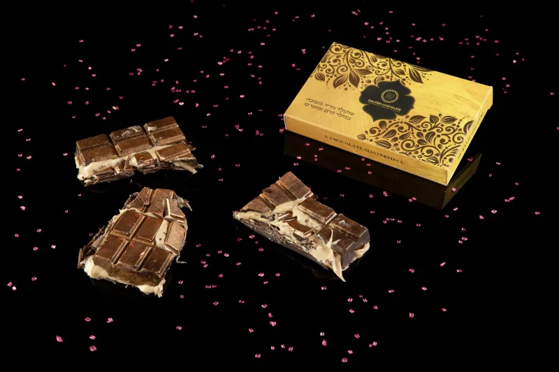 שוקולד דובאי בטעם מריר ואספרסו