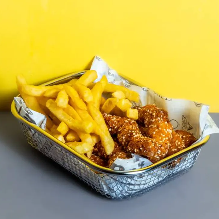 שניצלונים וצ’יפס טעימים וכשרים | גורילה בורגר