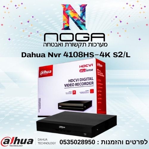 Dahua nvr 4108hs-4k-s2/L