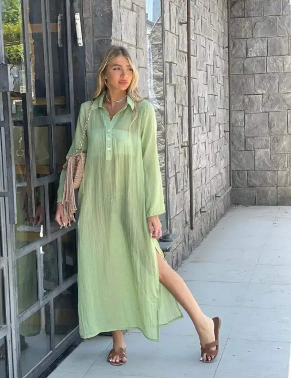 גלביה ירוק בהיר