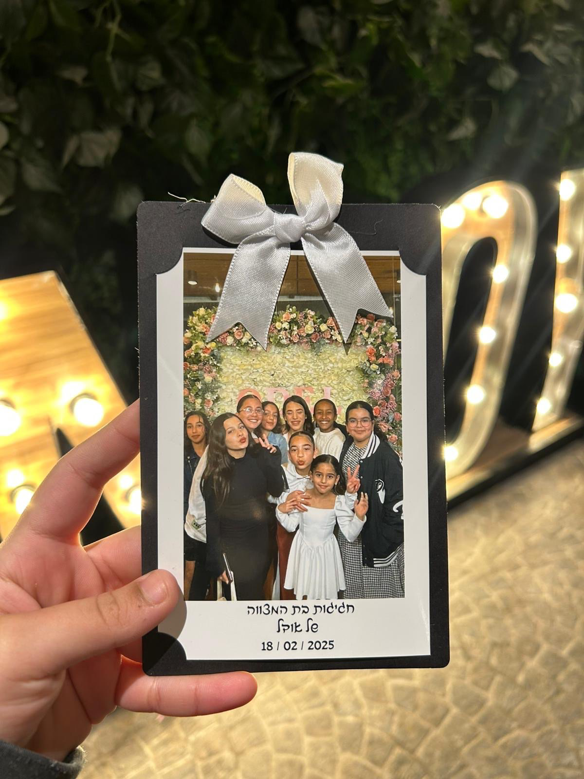 עמדת צילום רטרו תמונה גדולה