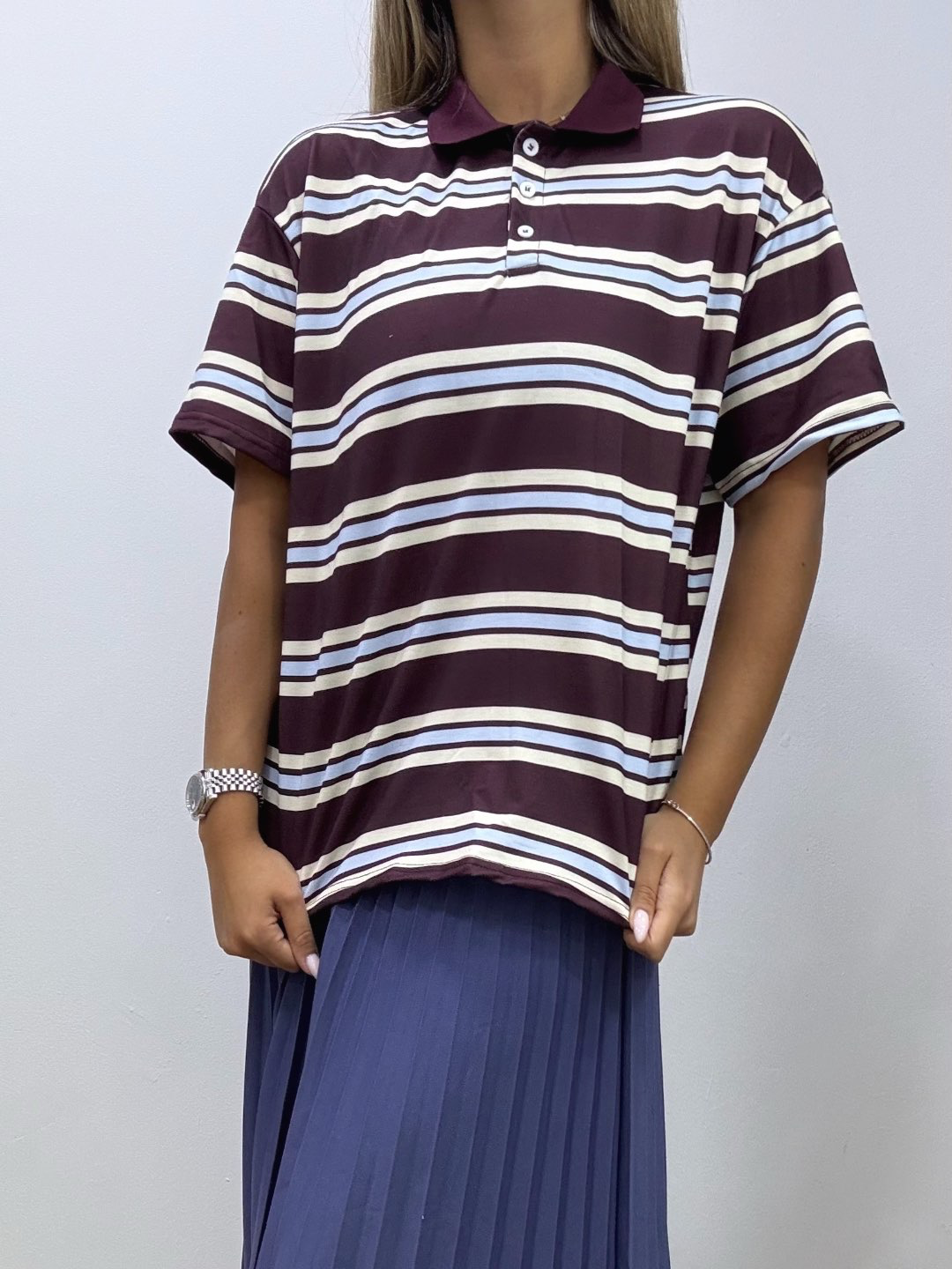 חולצת קנדי פסים