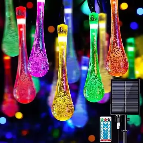 נטיפי אור- צבעוני