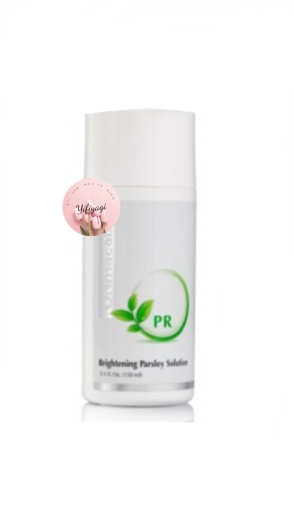 תמיסת פטרוזיליה לניקוי עור הפנים והבהרתו