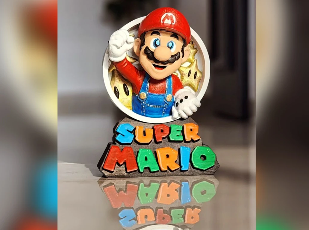 סופר מריו - פסלון תצוגה