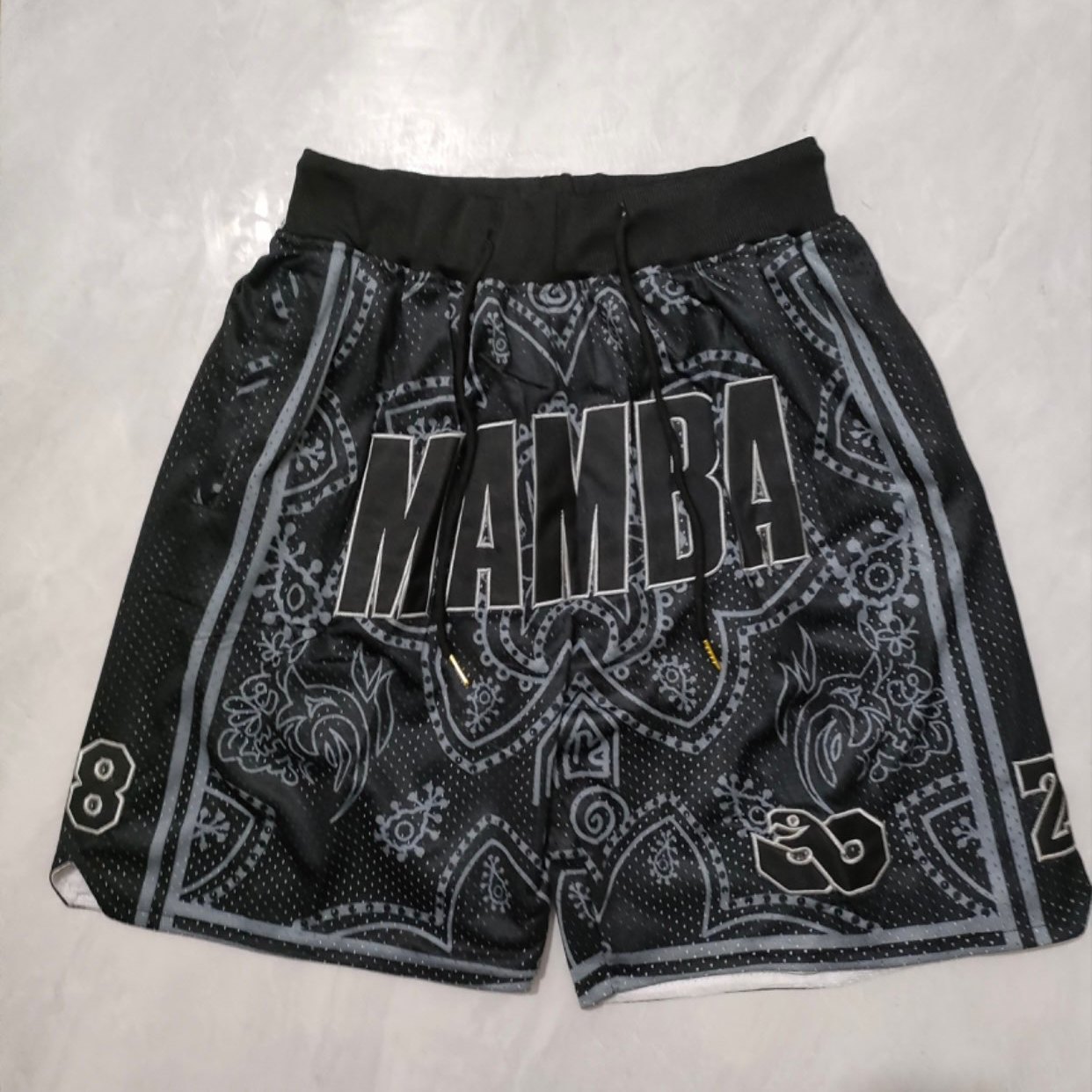 מכנס NBA - בלאק ממבה שחור