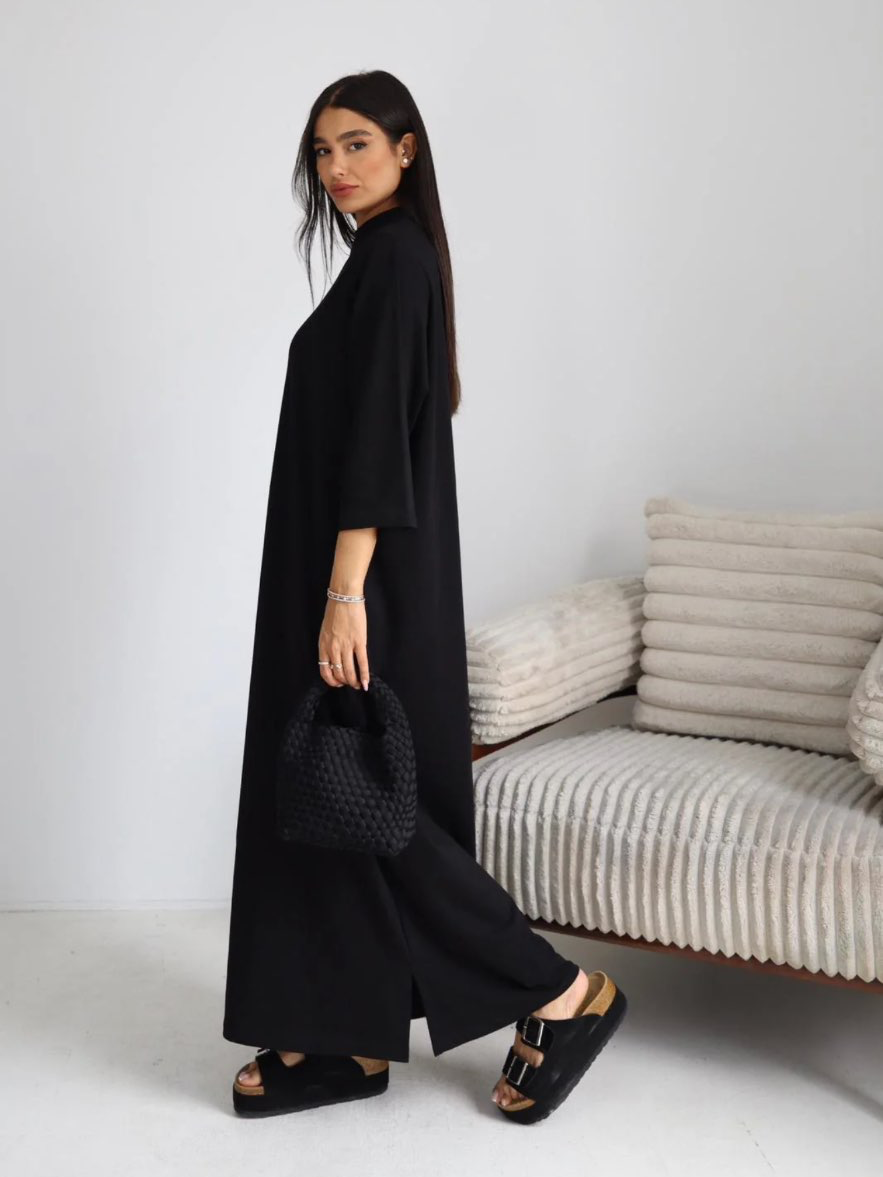 שמלת בייסיק שחור