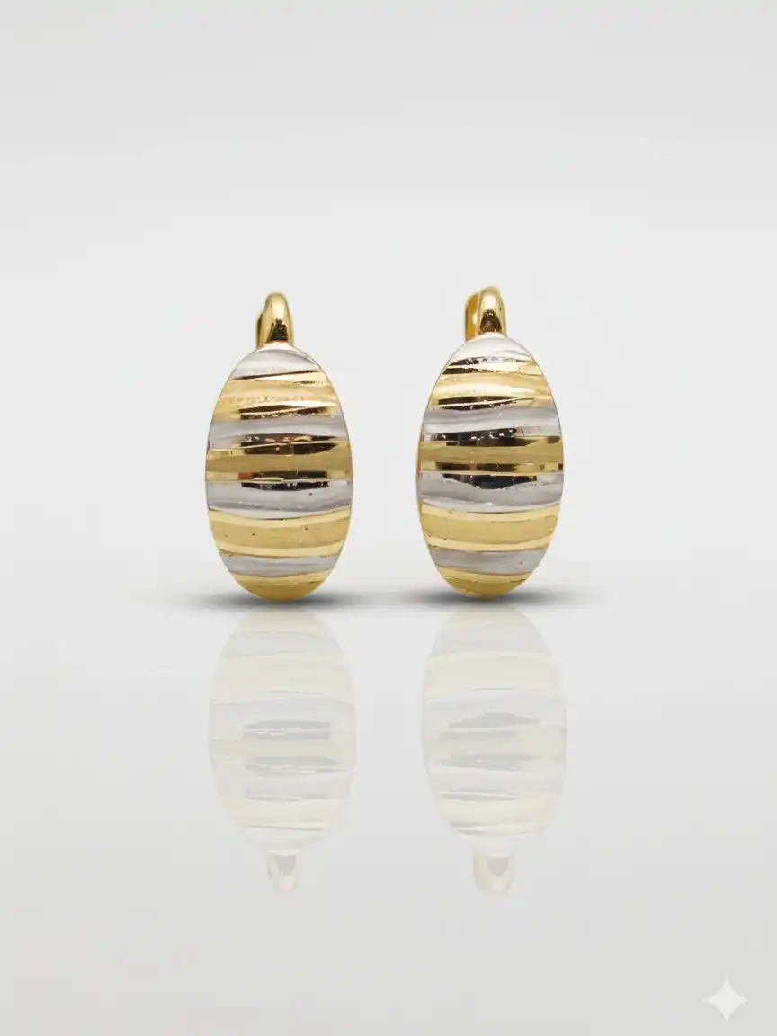 עגילים זהב 14K תוצרת איטליה