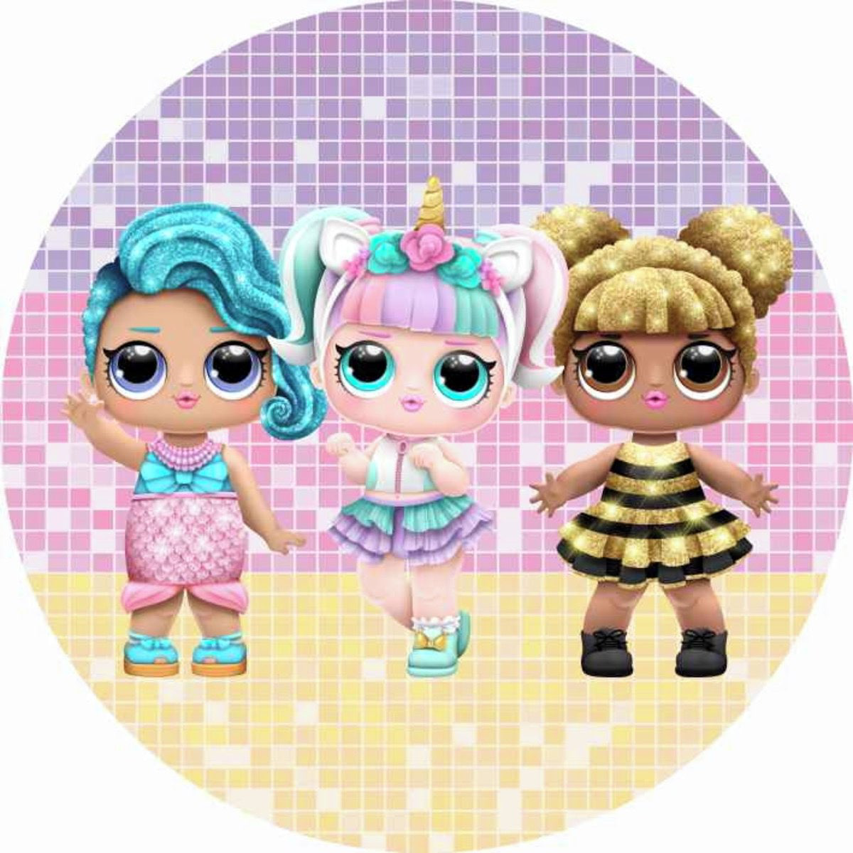 דף אכיל עגול לול