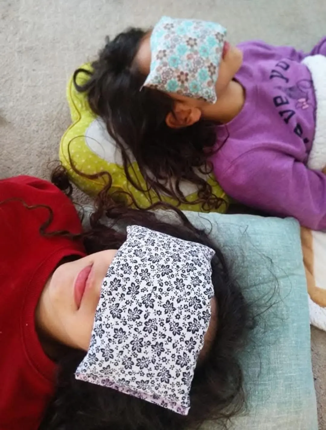 כרית עיניים/חימום מפנקת