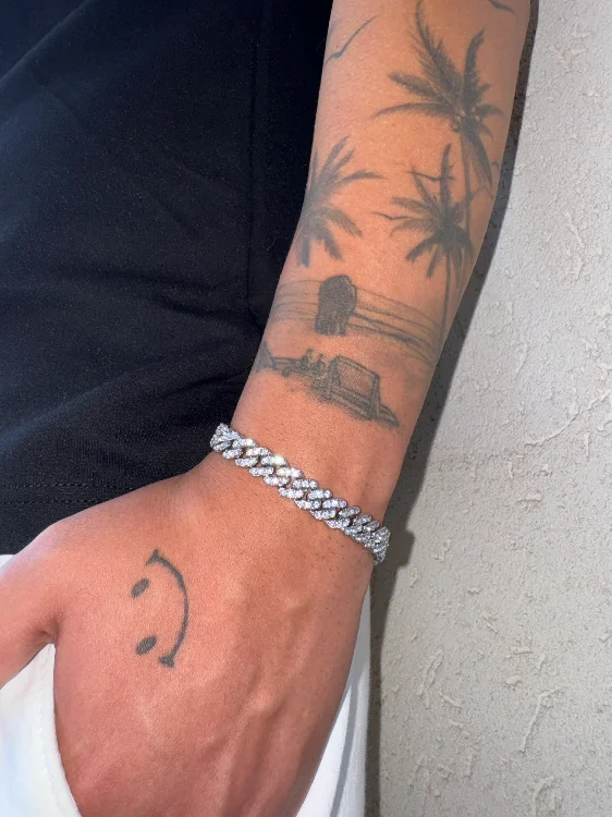 צמיד אייס קובני כסוף