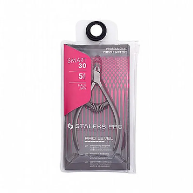 צבת מניקור לעור 5ממ STALEKS PRO MANICURE NIPPERS SMART NS-30-5