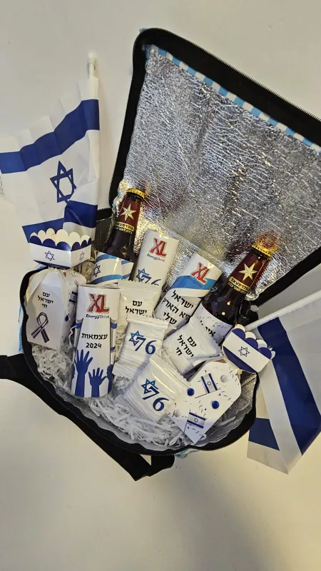 סט אלכוהול ונשנושים לעצמאות