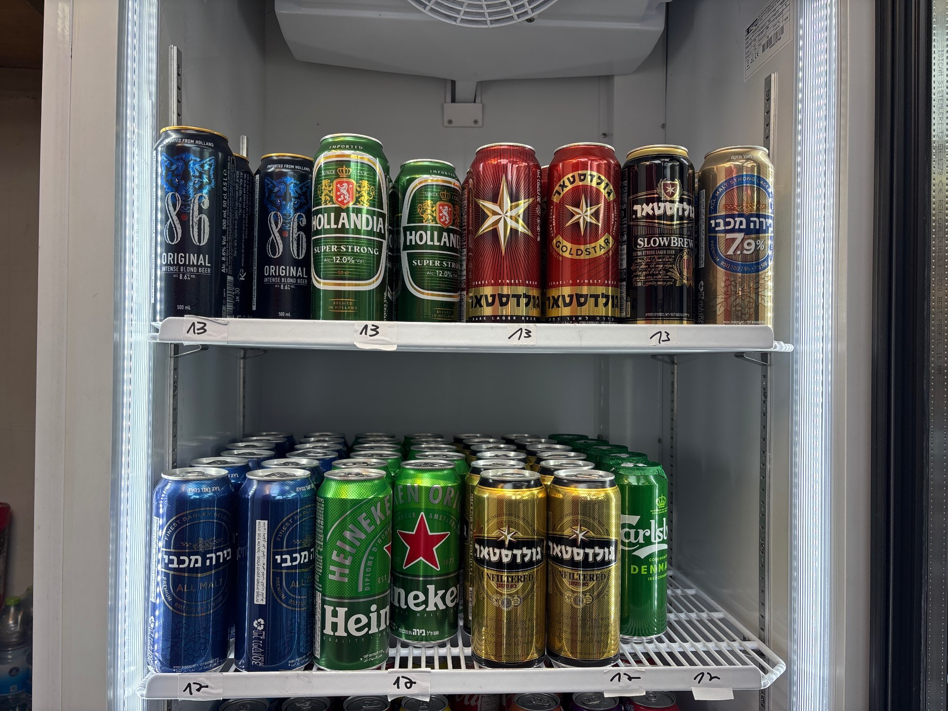 מבחר בירות פחית