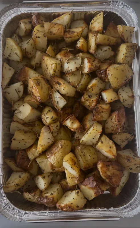 Small roasted potatoes