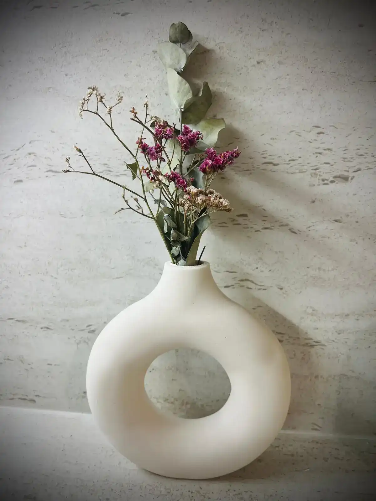 אגרטל עגול - בטון