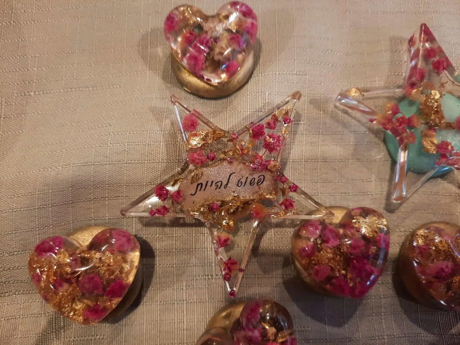 מגנט כוכב זכוכית