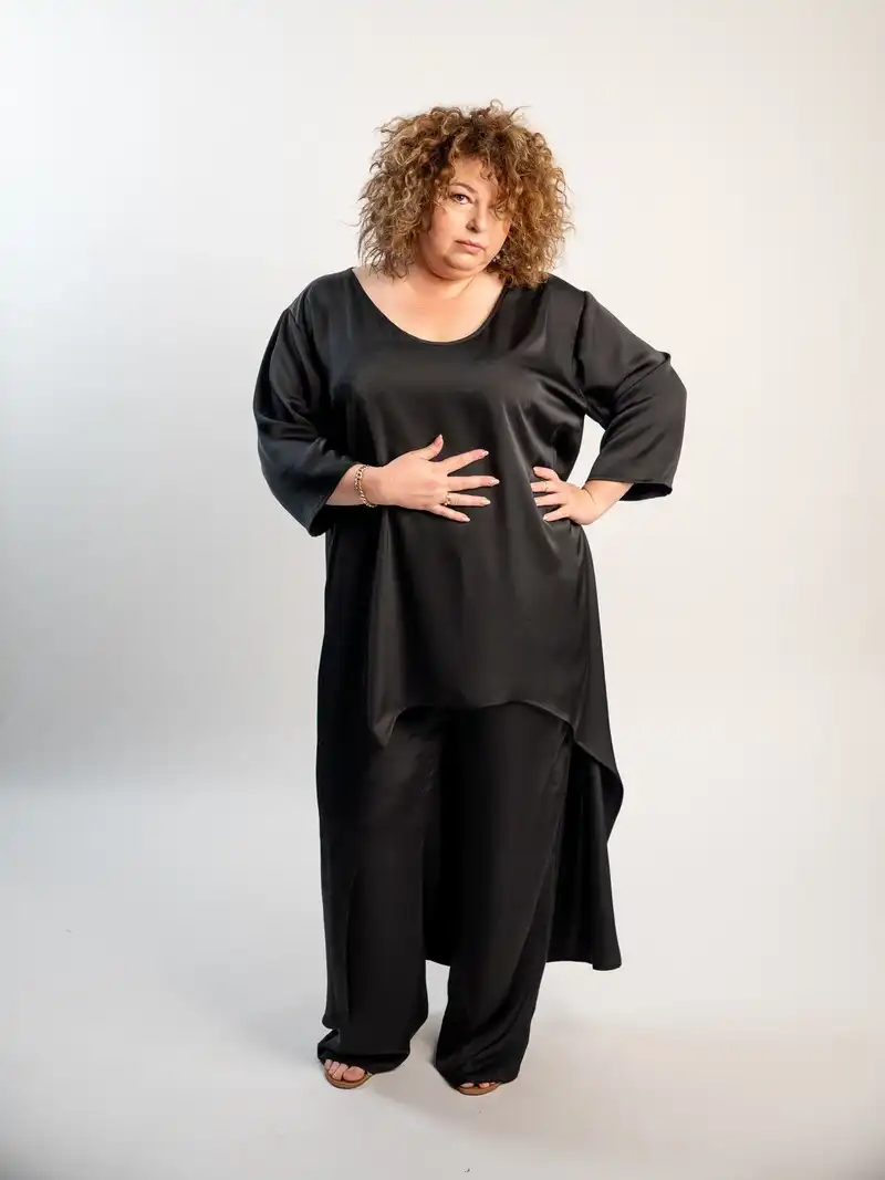 מכנס RONIT שחור