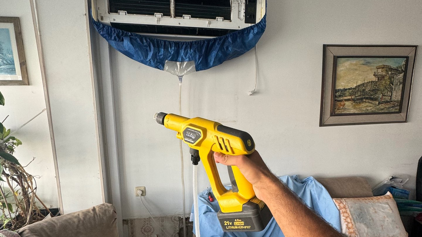 ערכת ניקוי למזגן למקצועיים