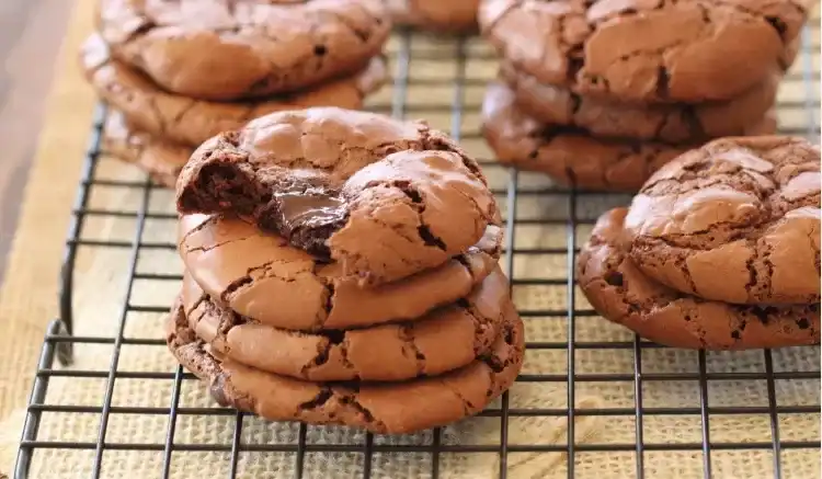 עוגיות פאדג' שוקולד ללא גלוטן