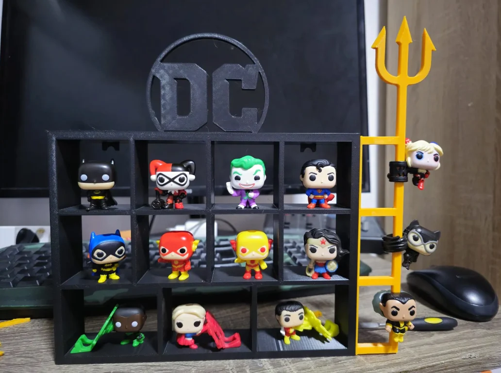 מדף Dc לתצוגת מהדורת Pops