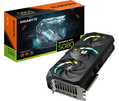 כרטיס מסך GIGABYTE GeForce RTX 5080 WINDFORCE OC SFF 16G