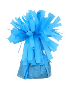 משקולת לבלונים בצבע כחול