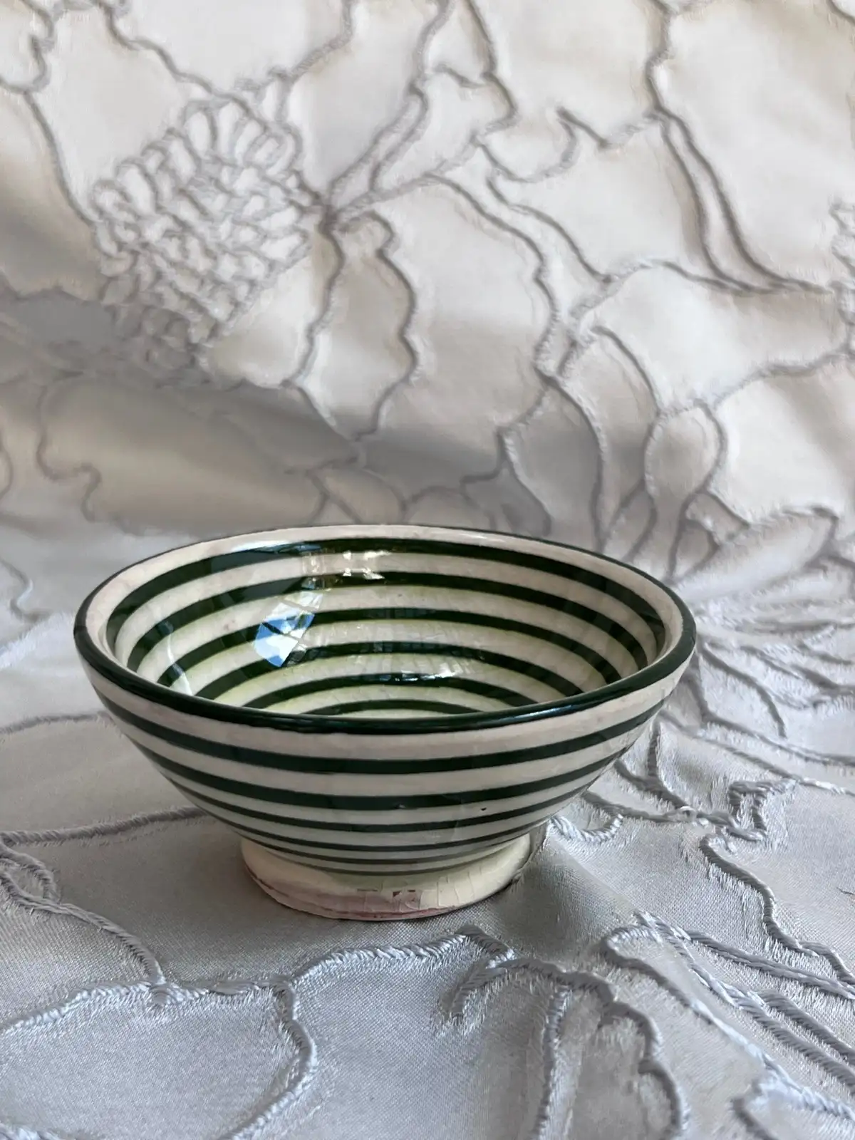 מאפרה עיגולים בצבע ירוק