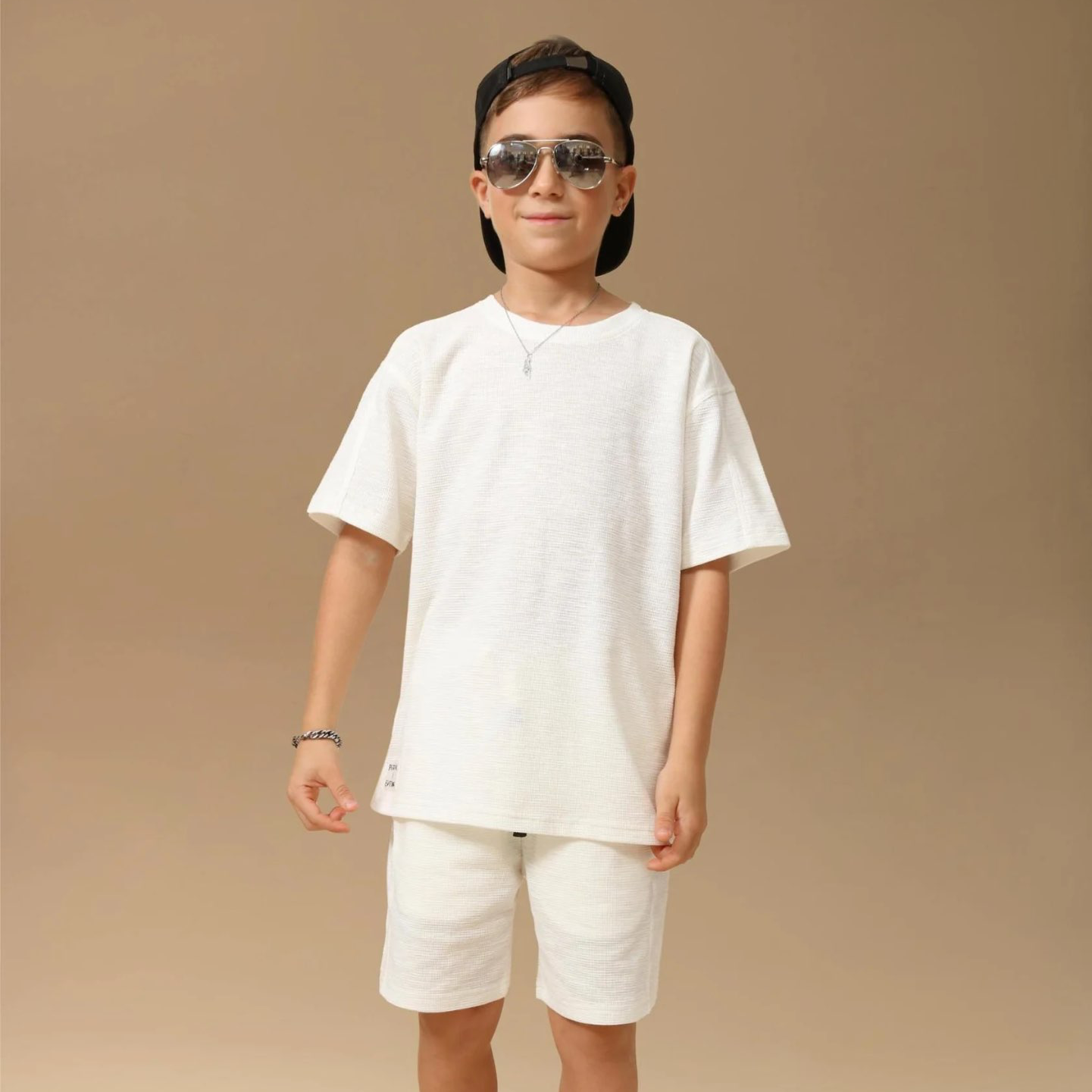 חליפת בד וופל