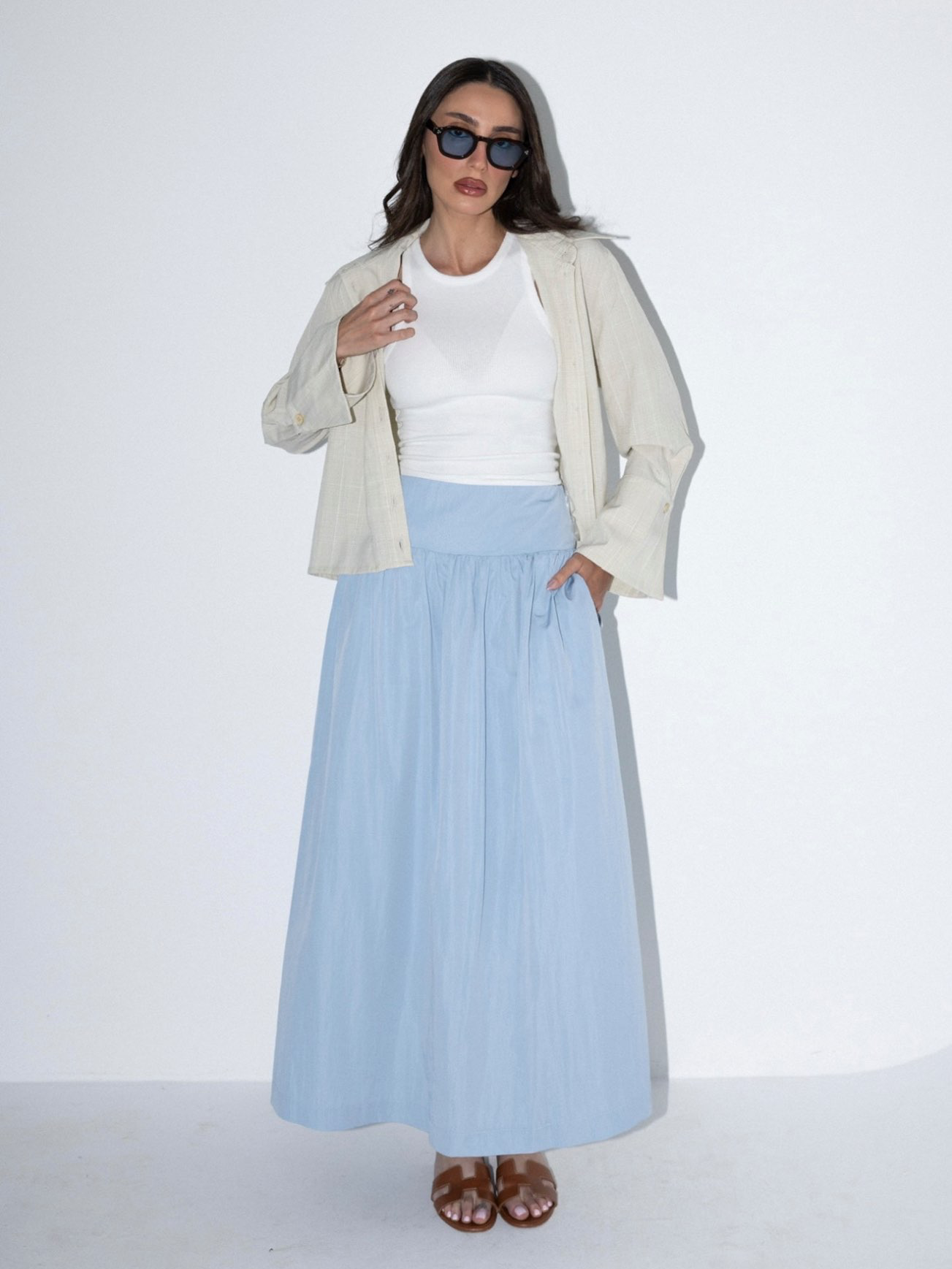 חצאית אדי תכלת