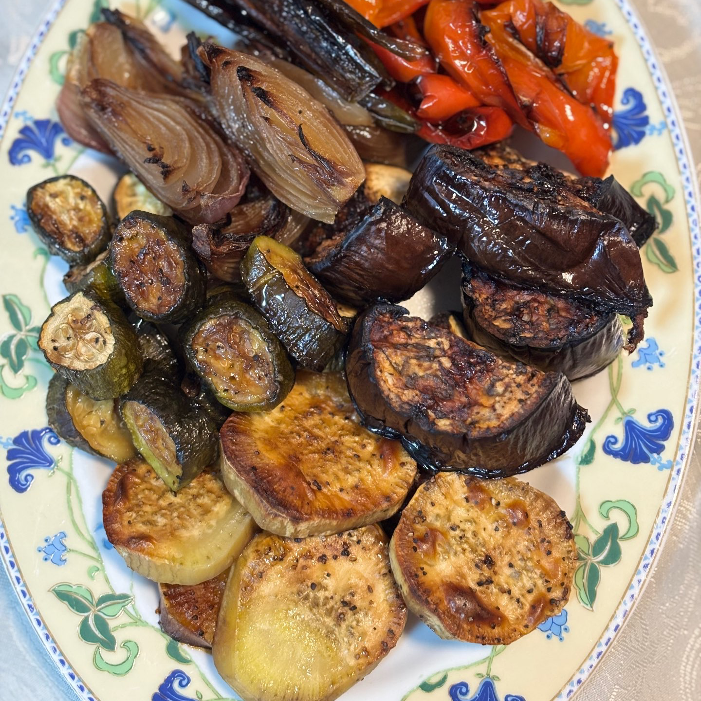 אנטיפסטי ירקות קלויים