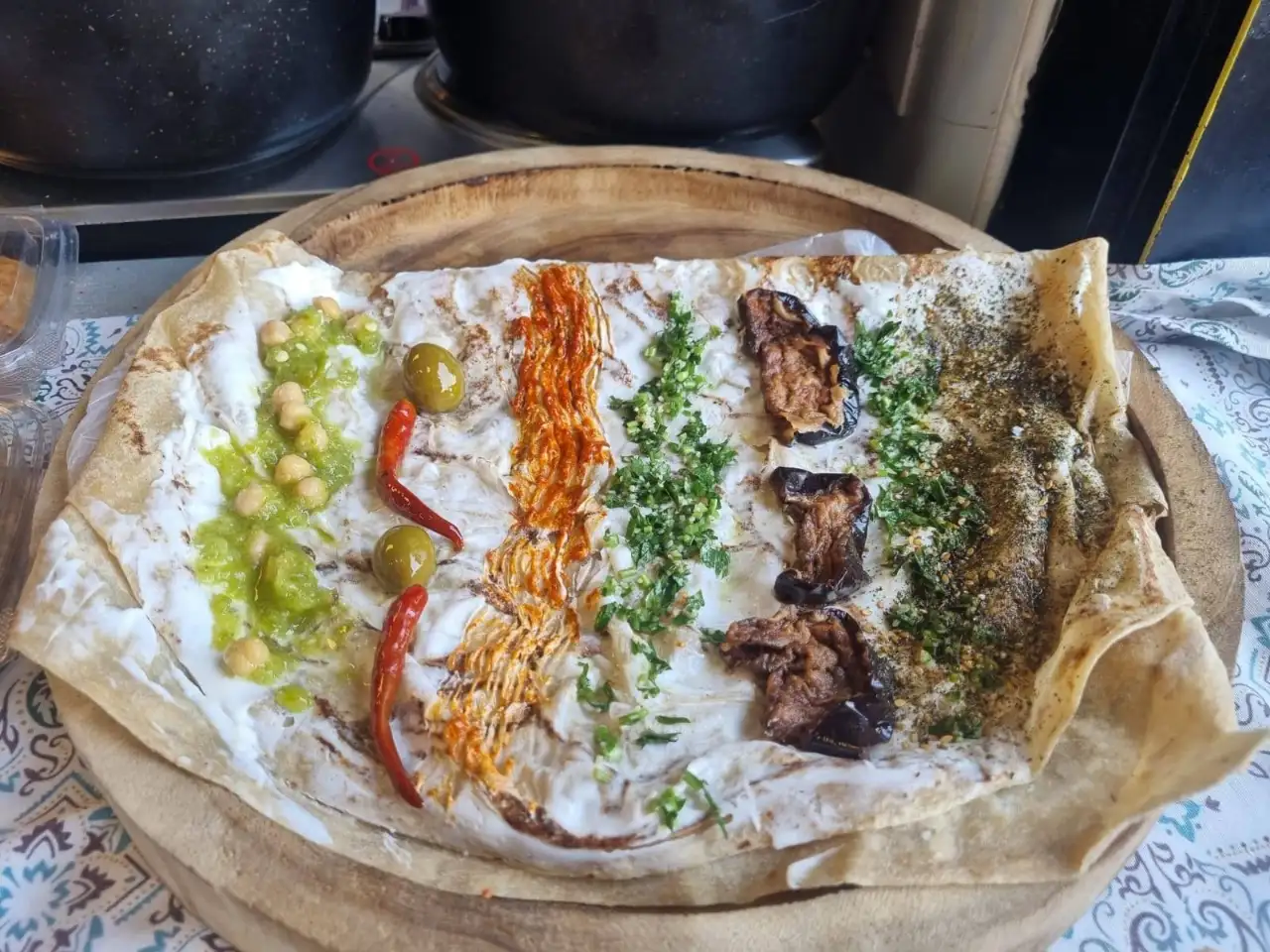 פיתה דרוזית אותנטית