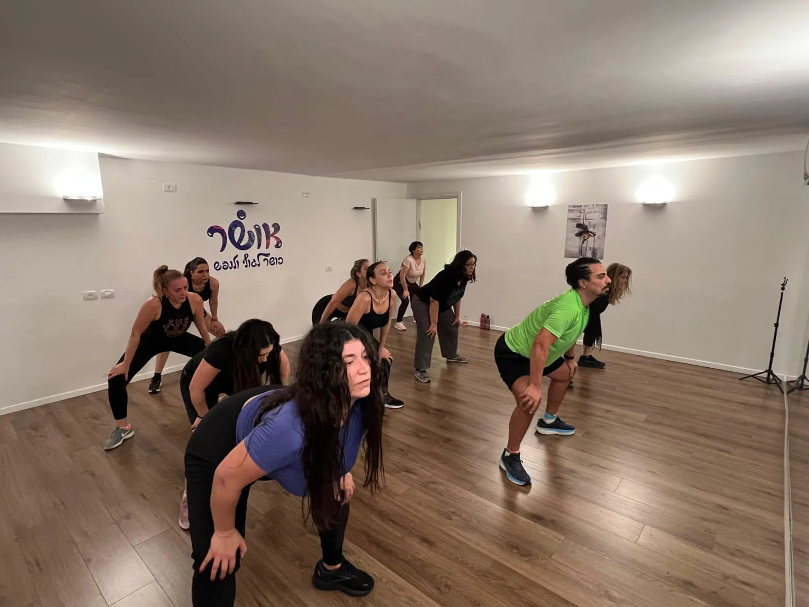 שיעור סטודיו בקבוצה