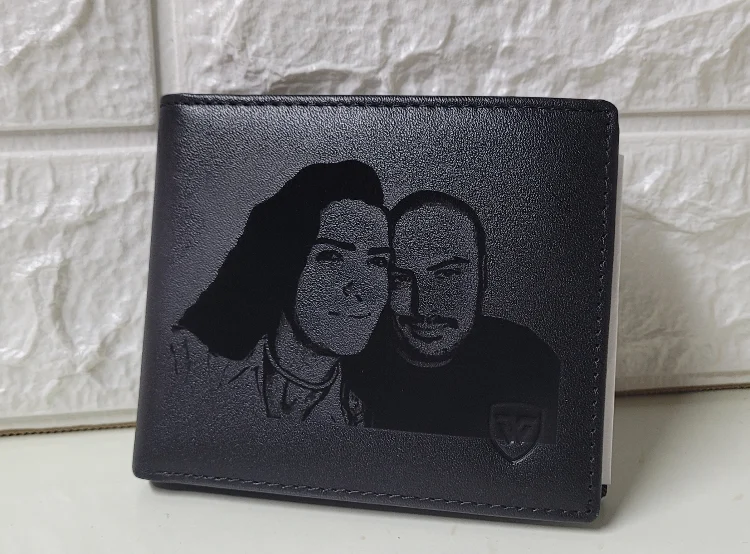 ארנק איכותי מעור אמיתי צבע שחור