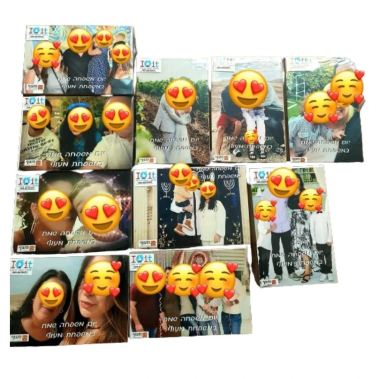 בלוק עץ במיתוג אישי