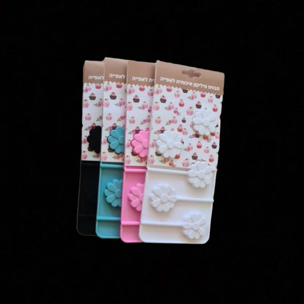 תבנית סיליקון איכותית לאפייה- פרח עם מקל