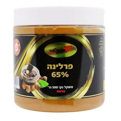 מחית פרלינה העשויה 65%