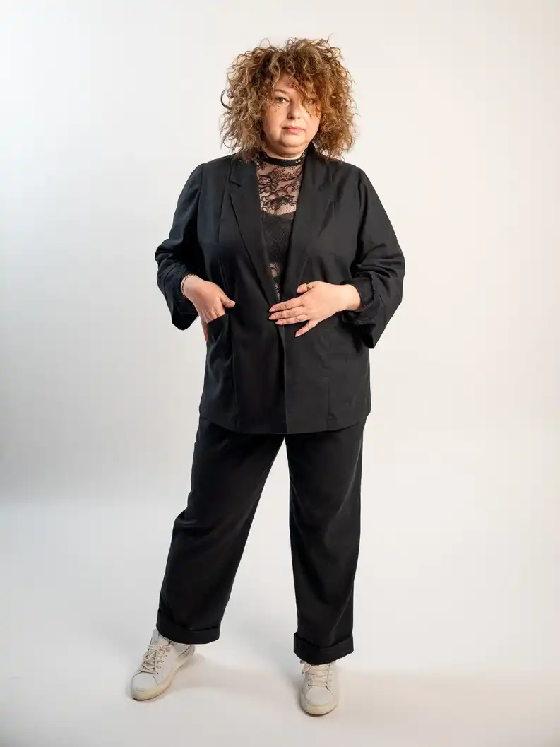 ג'קט MALCA שחור