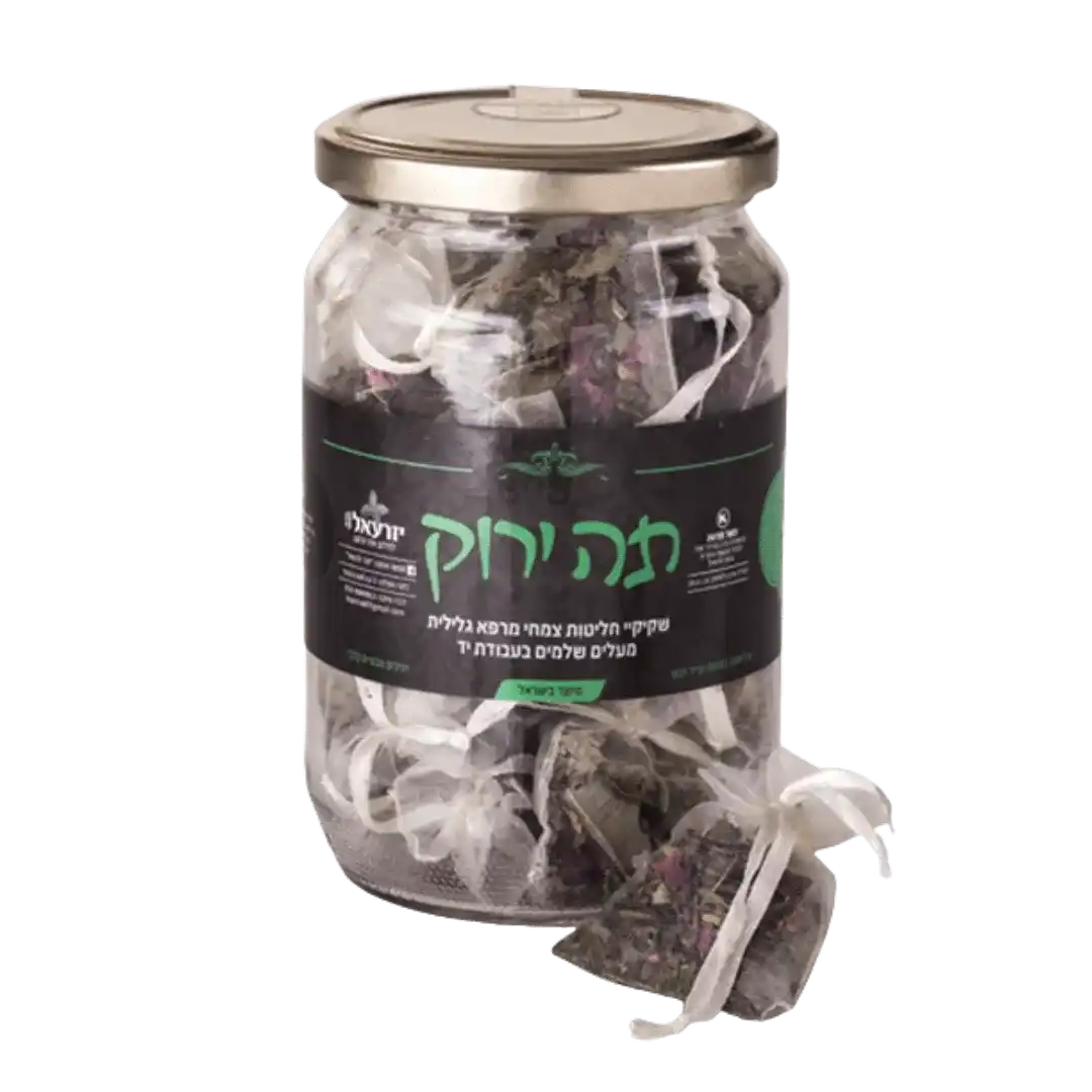 תה ירוק – צנצנת (20 שקיקים)