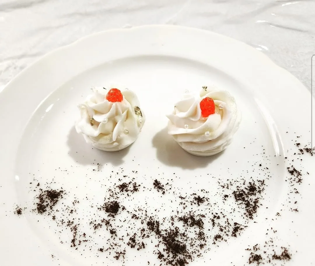 נר קינוח מעוצב